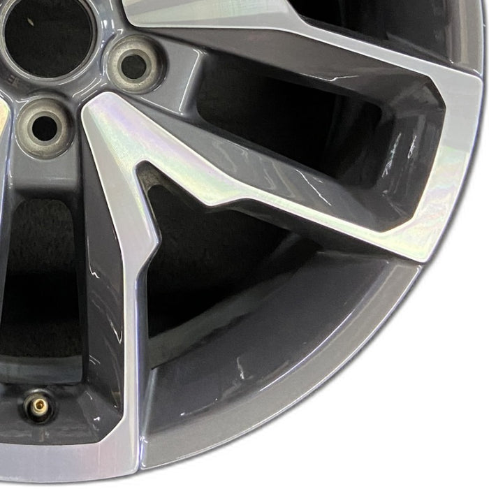 20" WRANGLER 24 20x8 5 spoke open spoke opt WRA Original OEM Wheel Rim - Close-Up Detail