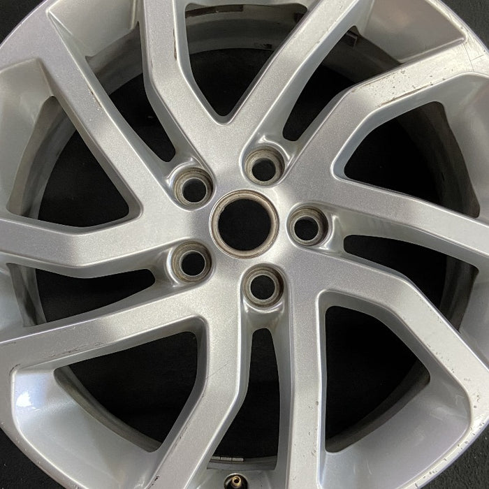 20" DISCOVERY SPORT 15 20x8.5 alloy 5 spoke angled V shaped silver Original OEM Wheel Rim