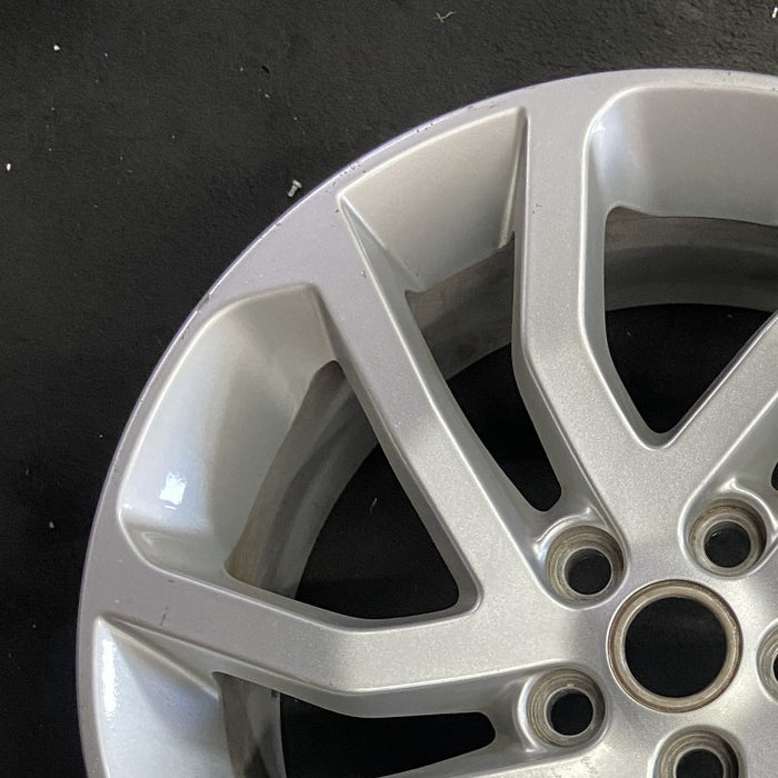 20" DISCOVERY SPORT 15 20x8.5 alloy 5 spoke angled V shaped silver Original OEM Wheel Rim