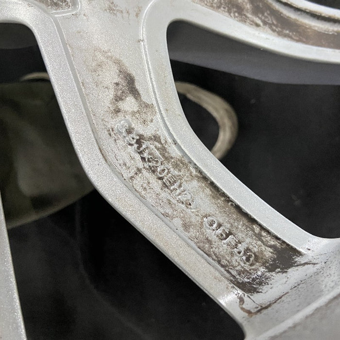 20" DISCOVERY SPORT 15 20x8.5 alloy 5 spoke angled V shaped silver Original OEM Wheel Rim