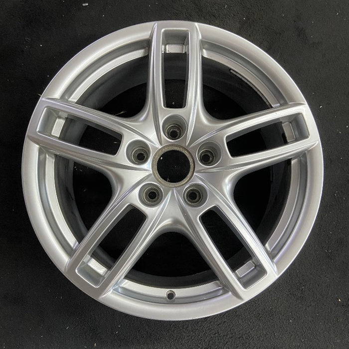 19" PORSCHE CAYENNE 11-16 19x8.5 alloy 5 double spoke Cayenne Turbo opt IC8K Original OEM Wheel Rim