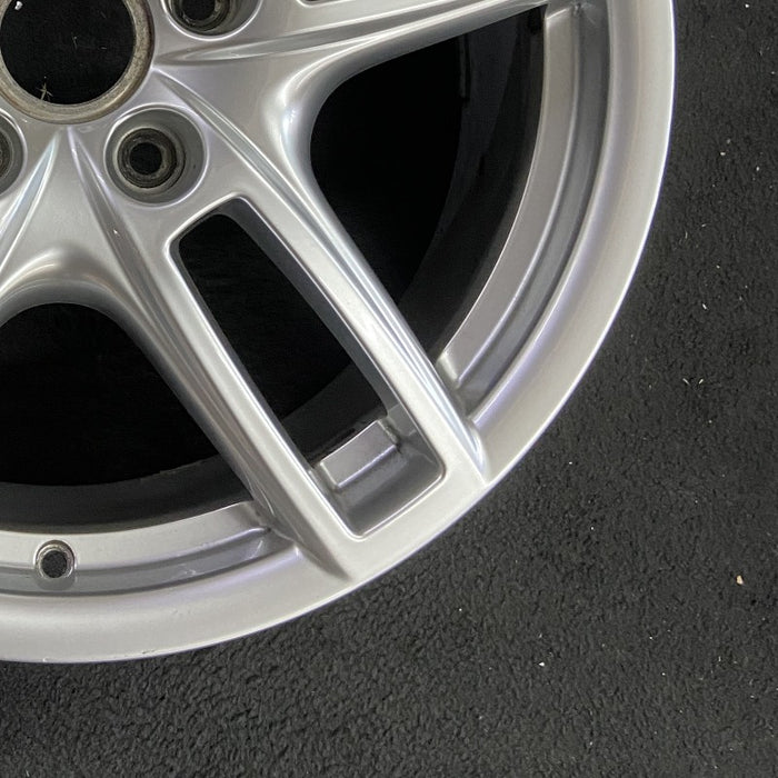 19" PORSCHE CAYENNE 11-16 19x8.5 alloy 5 double spoke Cayenne Turbo opt IC8K Original OEM Wheel Rim