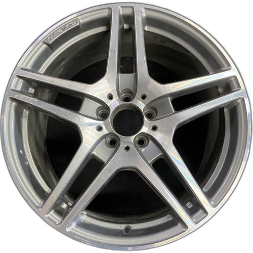 19" MERCEDES SLS 11-14 197 Type; 19x9.5, 10 spoke, 5 pairs Original OEM Wheel - Front View