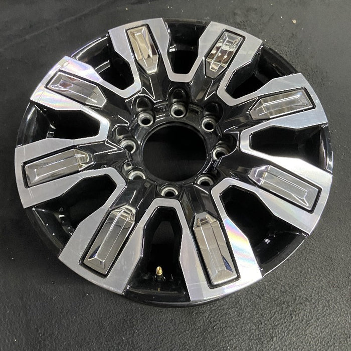 20" SIERRA 2500 PICKUP 24 20x8.5 8 spoke raised spoke machined with black - View 7