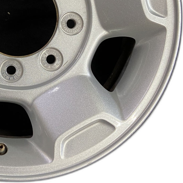17" FORD F250SD PICKUP 10-12 17x7.5 SRW TPMS 5 spoke alloy indented spoke ends Original OEM Wheel Rim