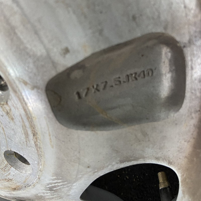 17" FORD F250SD PICKUP 10-12 17x7.5 SRW TPMS 5 spoke alloy indented spoke ends Original OEM Wheel Rim