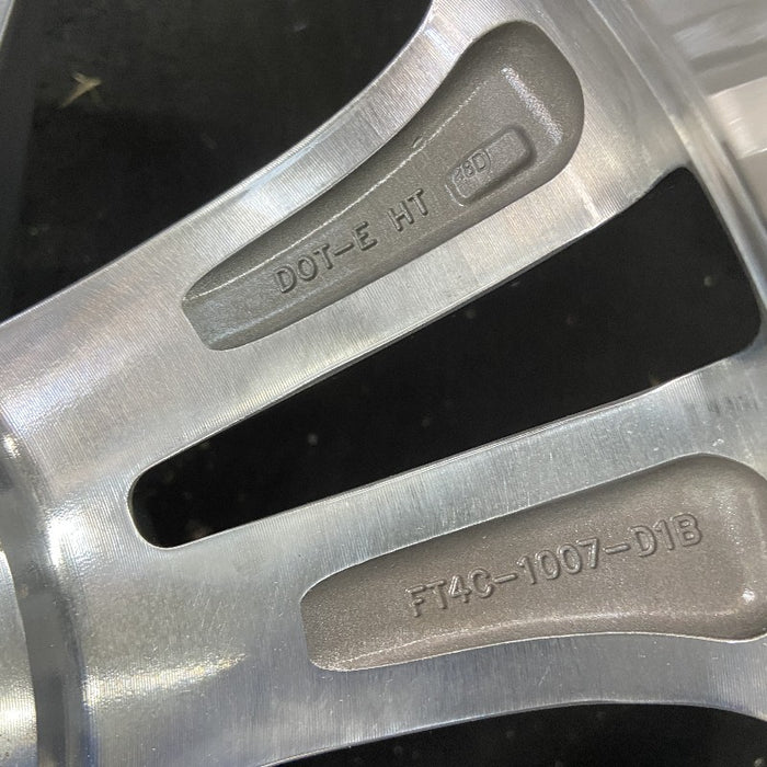 18" EDGE 15-18 18x8 aluminum TPMS 10 spoke 5 split spoke polished Original OEM Wheel Rim