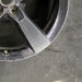 20" CAMARO 12 20x9 rear 5 spoke black opt R45 Original OEM Wheel Rim - Back View