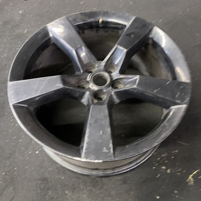 20" CAMARO 12 20x9 rear 5 spoke black opt R45 Original OEM Wheel Rim - View 8