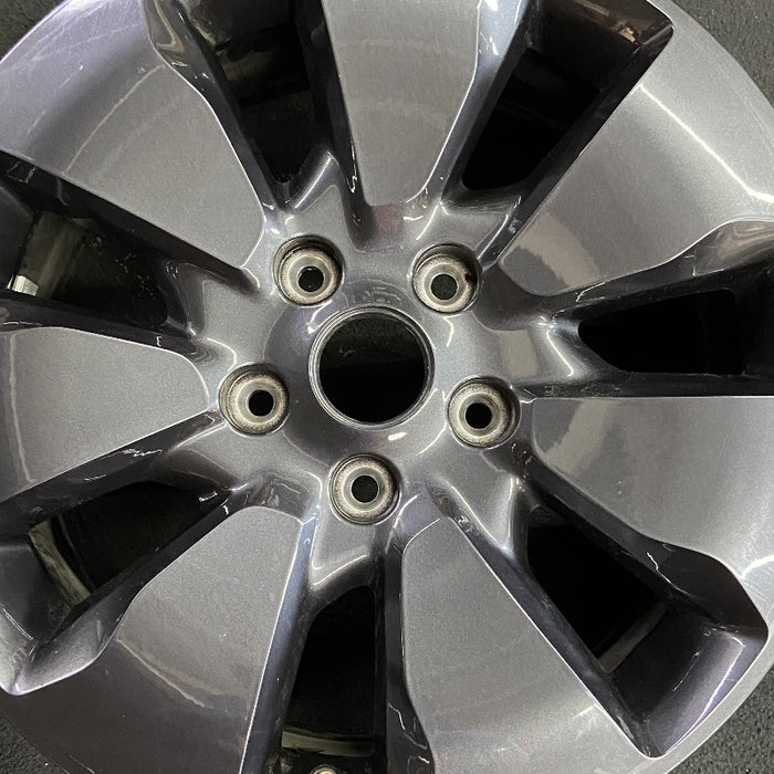 18" PACIFICA 19-20 aluminum 18x7.5 7 slot opt WAK black noise Original OEM Wheel Rim