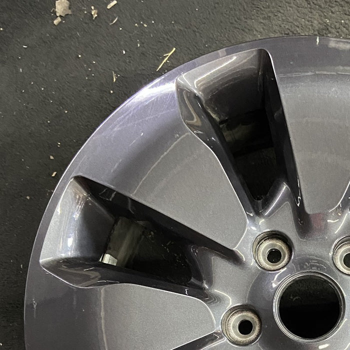 18" PACIFICA 19-20 aluminum 18x7.5 7 slot opt WAK black noise Original OEM Wheel Rim