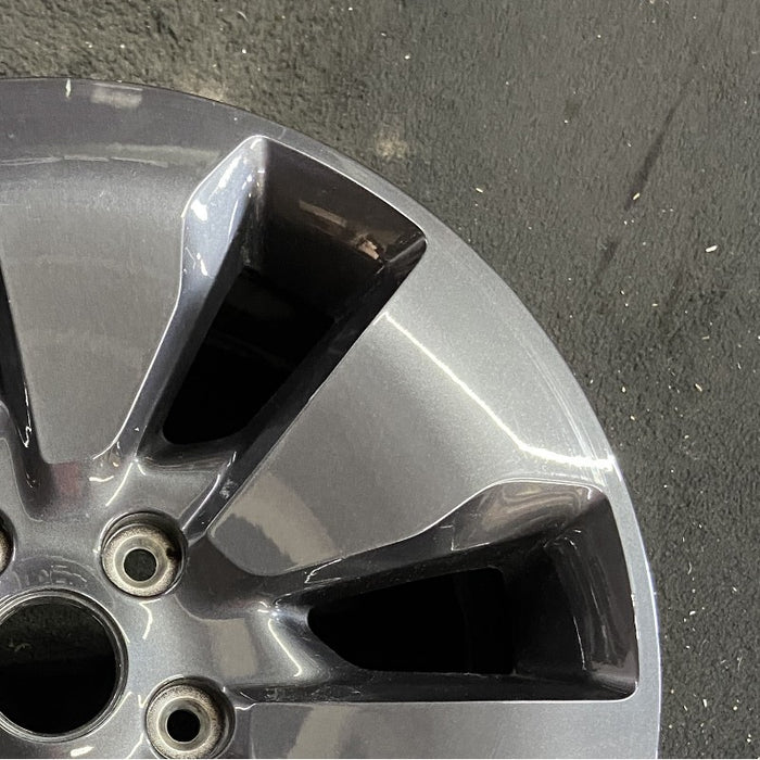 18" PACIFICA 19-20 aluminum 18x7.5 7 slot opt WAK black noise Original OEM Wheel Rim