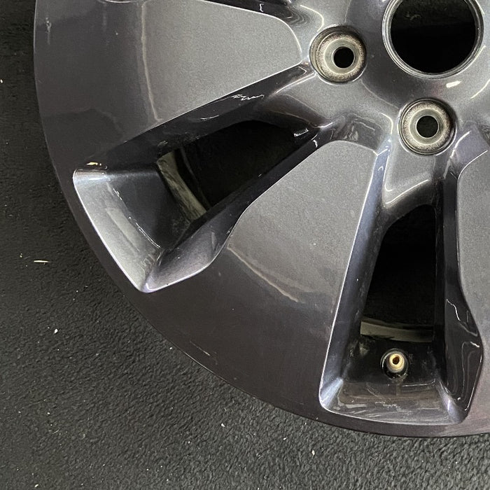 18" PACIFICA 19-20 aluminum 18x7.5 7 slot opt WAK black noise Original OEM Wheel Rim