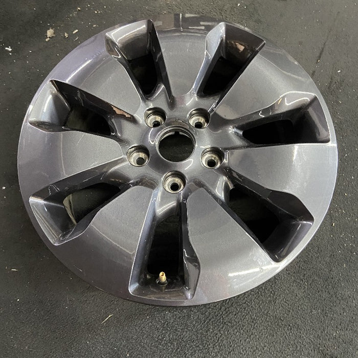 18" PACIFICA 19-20 aluminum 18x7.5 7 slot opt WAK black noise Original OEM Wheel Rim