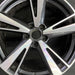 19" RS3 17-20 19x8 alloy 5 split spoke machined black pockets Original OEM - Angle View