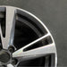 19" RS3 17-20 19x8 alloy 5 split spoke machined black pockets Original OEM - Close-Up Detail
