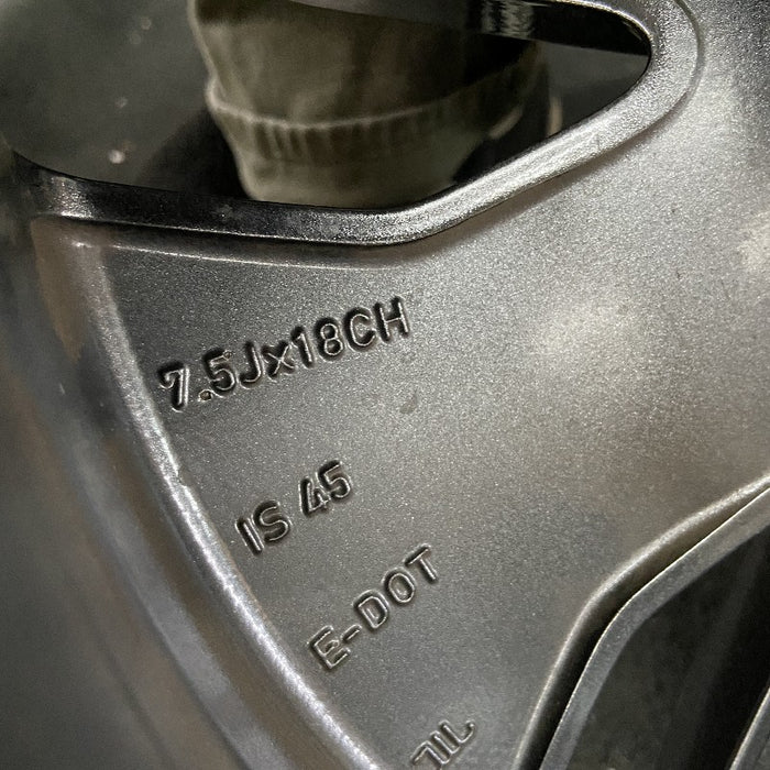 18" I-PACE 19-21 18x7.5 alloy 5 spoke split Original OEM Wheel Rim