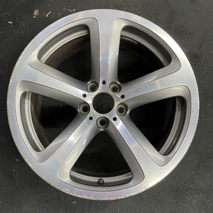 19" BMW 650i 06-10 19x8.5 alloy 5 spoke solid spoke Original OEM Wheel Rim