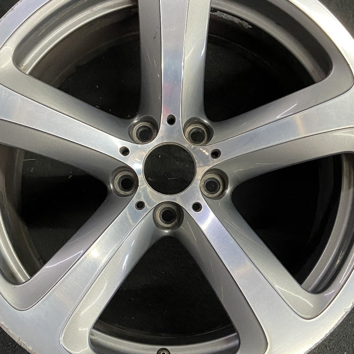 19" BMW 650i 06-10 19x8.5 alloy 5 spoke solid spoke Original OEM Wheel Rim