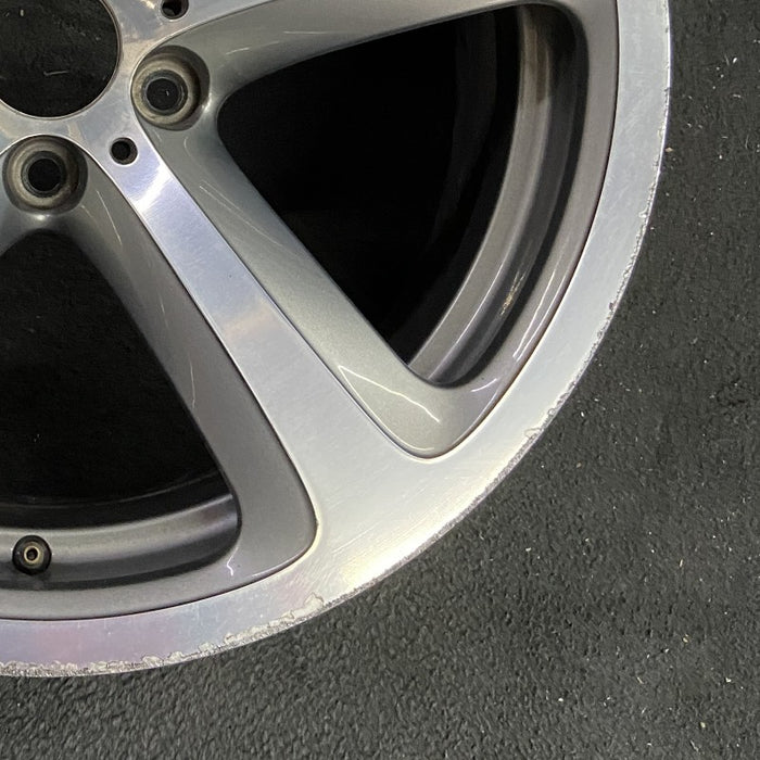 19" BMW 650i 06-10 19x8.5 alloy 5 spoke solid spoke Original OEM Wheel Rim
