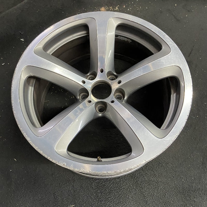 19" BMW 650i 06-10 19x8.5 alloy 5 spoke solid spoke Original OEM Wheel Rim