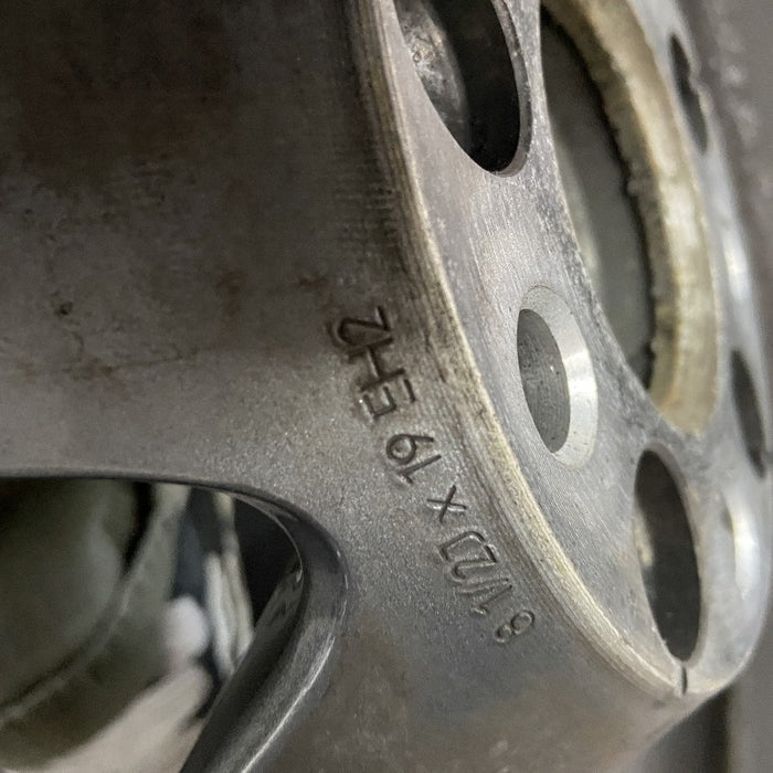 19" BMW 650i 06-10 19x8.5 alloy 5 spoke solid spoke Original OEM Wheel Rim