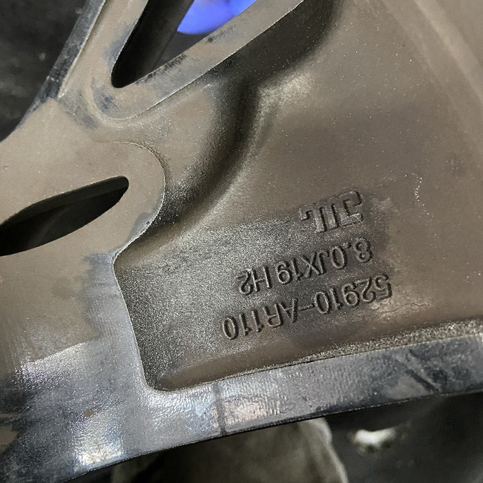 19" GV70 22-24 19x8 alloy angled spoke Original OEM Wheel Rim