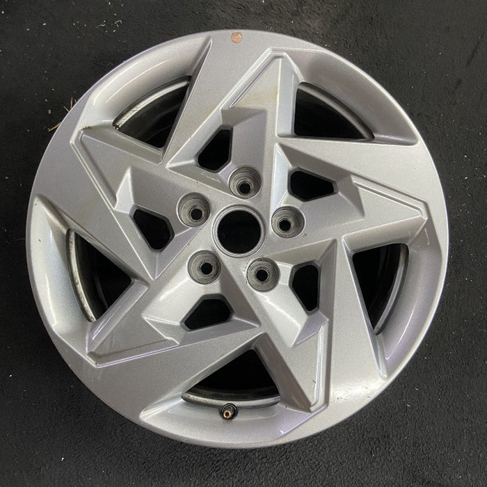 17" KONA 24 17x7 5 spoke Original OEM Wheel Rim - Front View
