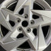 17" KONA 24 17x7 5 spoke Original OEM Wheel Rim - Angle View