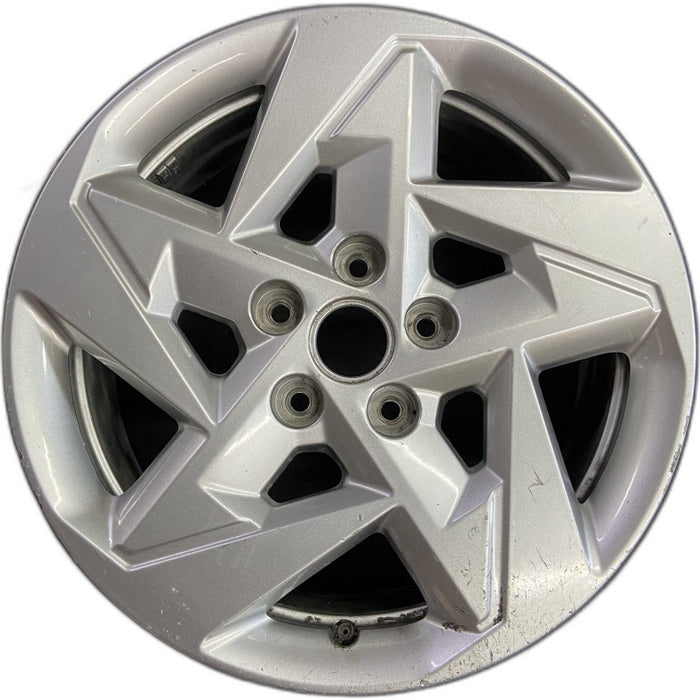 17" KONA 24 17x7 5 spoke Original OEM Wheel Rim - Front View