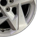 17" KONA 24 17x7 5 spoke Original OEM Wheel Rim - Close-Up Detail