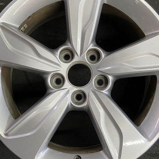 18" ODYSSEY 18-20 18x7.5 alloy 5 spoke w/o machined face; light gray Original - Angle View