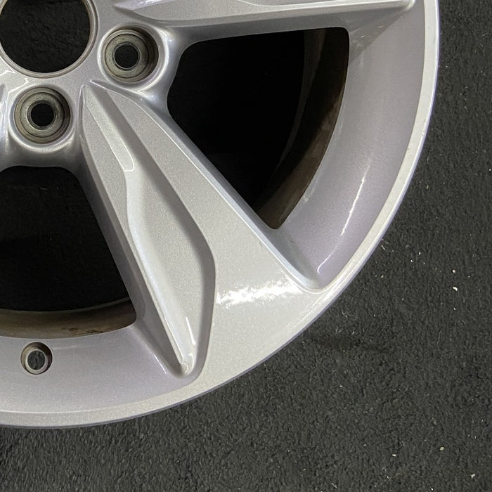18" ODYSSEY 18-20 18x7.5 alloy 5 spoke w/o machined face; light gray Original - Back View