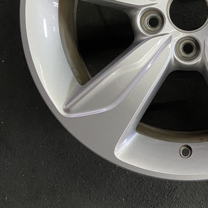 18" ODYSSEY 18-20 18x7.5 alloy 5 spoke w/o machined face; light gray Original - Additional View