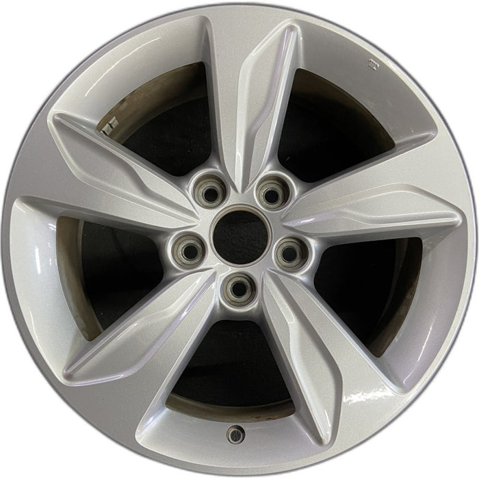 18" ODYSSEY 18-20 18x7.5 alloy 5 spoke w/o machined face; light gray Original OEM Wheel Rim