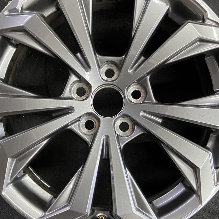 18" RAV4 22 18x7 alloy 5 spoke split spoke gray Original OEM Wheel Rim