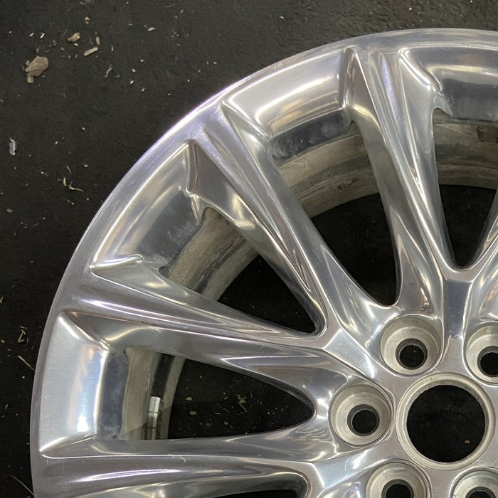 20" ENCLAVE 18-20 20x8 12 spoke opt SQ7 Original OEM Wheel Rim - Side Profile