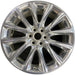 20" ENCLAVE 18-20 20x8 12 spoke opt SQ7 Original OEM Wheel Rim - Front View