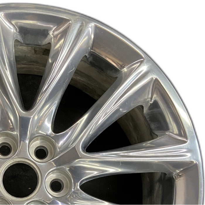 20" ENCLAVE 18-20 20x8 12 spoke opt SQ7 Original OEM Wheel Rim - Side Profile
