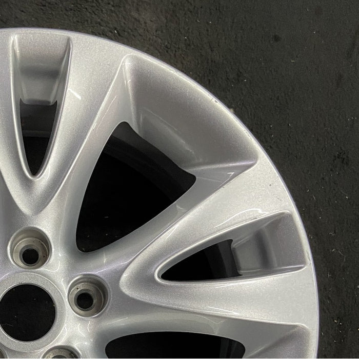 18" TAURUS 10-12 18x7.5 aluminum TPMS 10 spoke silver Original OEM Wheel Rim