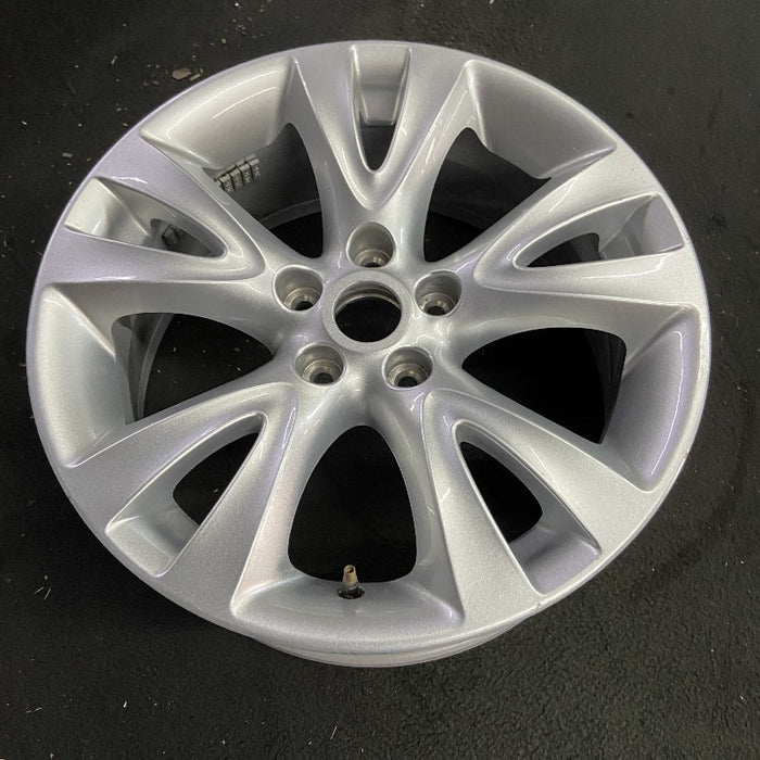 18" TAURUS 10-12 18x7.5 aluminum TPMS 10 spoke silver Original OEM Wheel Rim