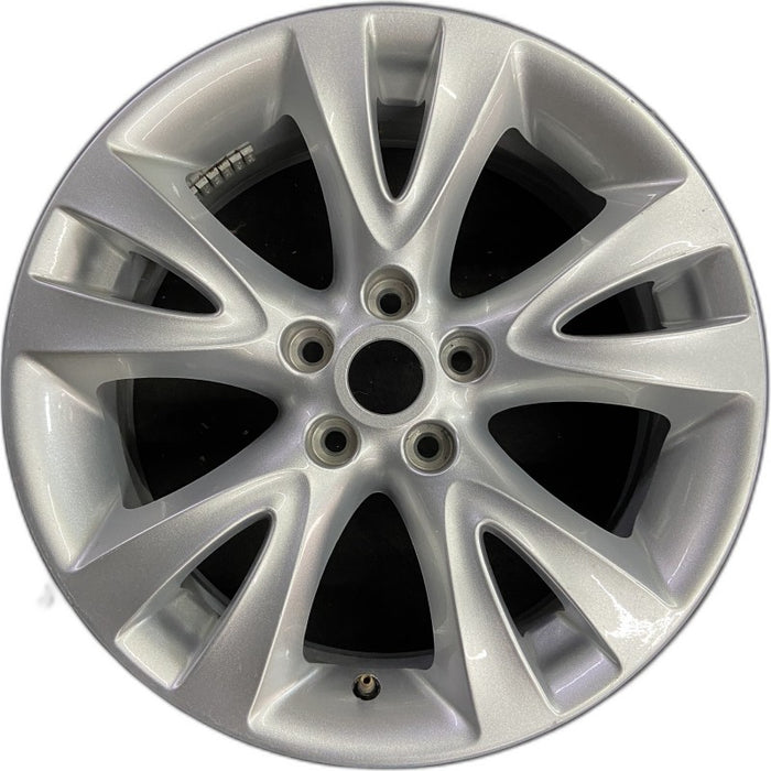 18" TAURUS 10-12 18x7.5 aluminum TPMS 10 spoke silver Original OEM Wheel Rim