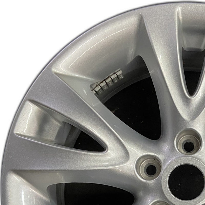 18" TAURUS 10-12 18x7.5 aluminum TPMS 10 spoke silver Original OEM Wheel Rim