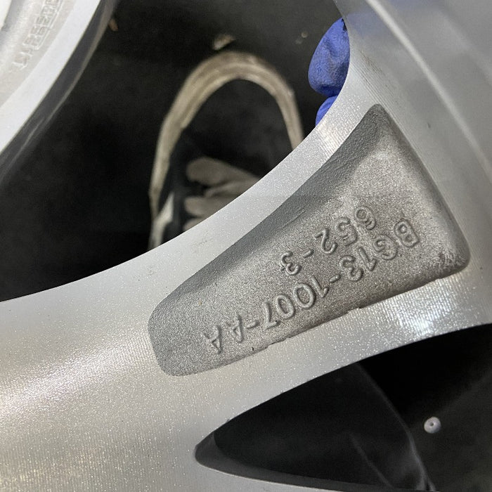 18" TAURUS 10-12 18x7.5 aluminum TPMS 10 spoke silver Original OEM Wheel Rim