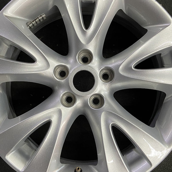 18" TAURUS 10-12 18x7.5 aluminum TPMS 10 spoke silver Original OEM Wheel Rim