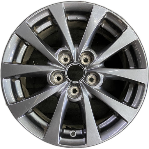 16" MAZDA CX-30 20-23 aluminum, 16x6.5 Original OEM Wheel Rim - Front View