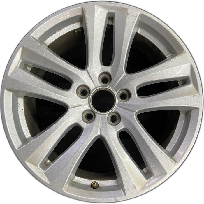18" EXPLORER 18-19 18x8 aluminum w/o police package; 10 spoke 5 split spoke Original OEM Wheel Rim