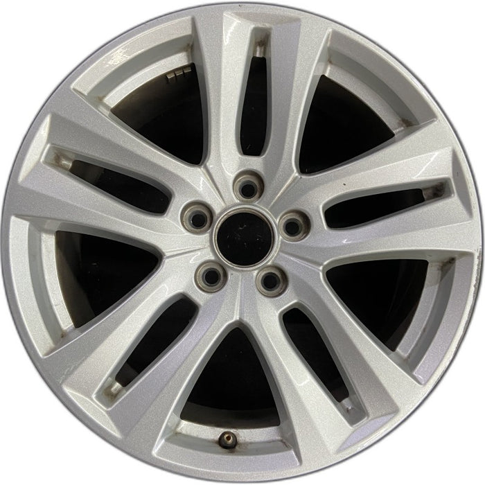 18" EXPLORER 18-19 18x8 aluminum w/o police package; 10 spoke 5 split spoke Original OEM Wheel Rim