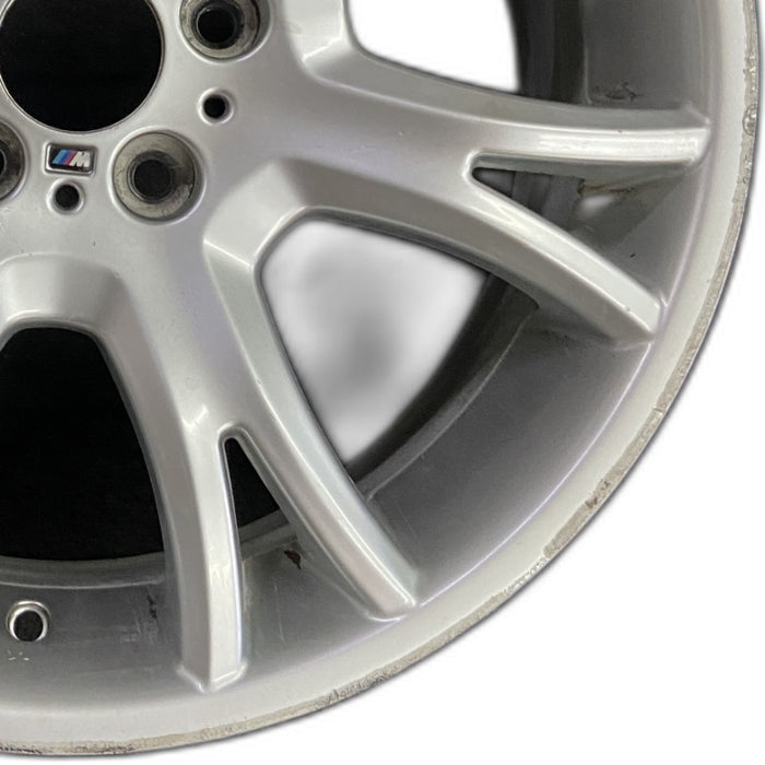 19" BMW X3 04-10 19x9 alloy rear 7 Y spoke design silver Original OEM Wheel Rim