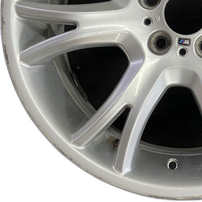 19" BMW X3 04-10 19x9 alloy rear 7 Y spoke design silver Original OEM Wheel Rim